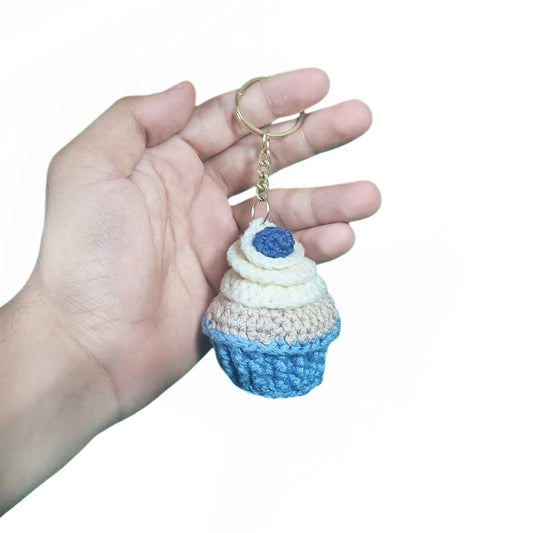 Whipped Bliss Cupcake Keychain