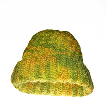 Forest Glow Crochet Beanie