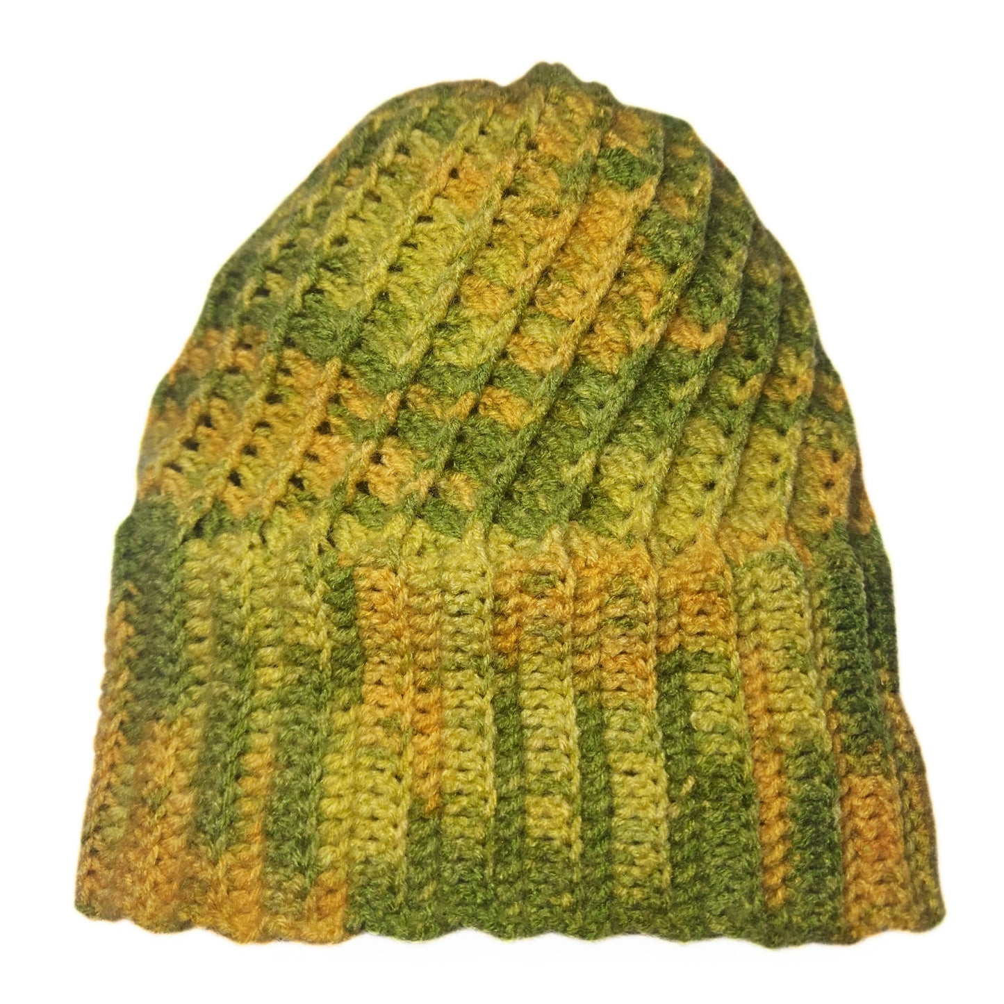 Forest Glow Crochet Beanie