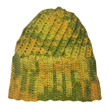 Forest Glow Crochet Beanie