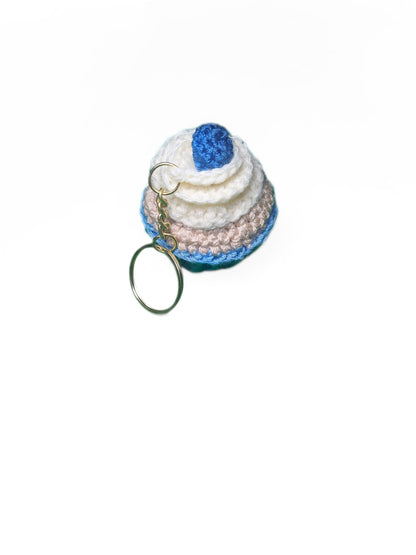 Whipped Bliss Cupcake Keychain