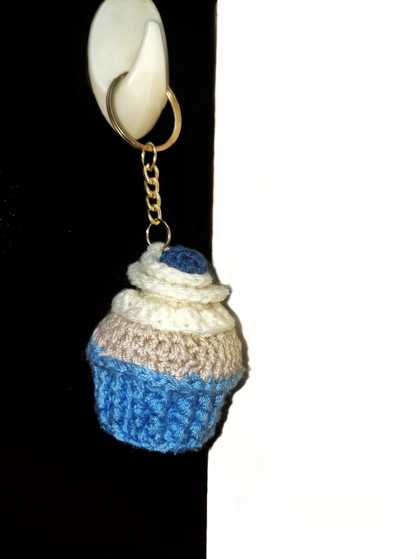 Whipped Bliss Cupcake Keychain